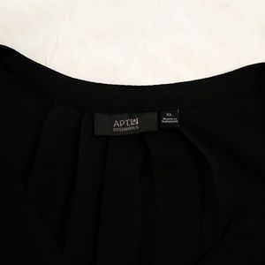 Apt. 9 Tops - BLACK SLEEVELESS TOP Apt. 9 Tops - BLACK SLEEVELESS TOP